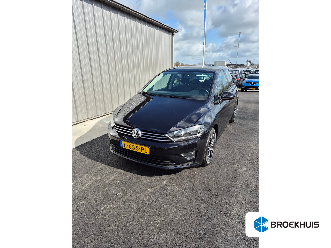 Volkswagen Golf Sportsvan - 1.4 TSI Highline 125pk DSG/AUTO | Trekhaak | Stoelverwarming | Parkeersensoren v+a | Airco - AutoWereld.nl