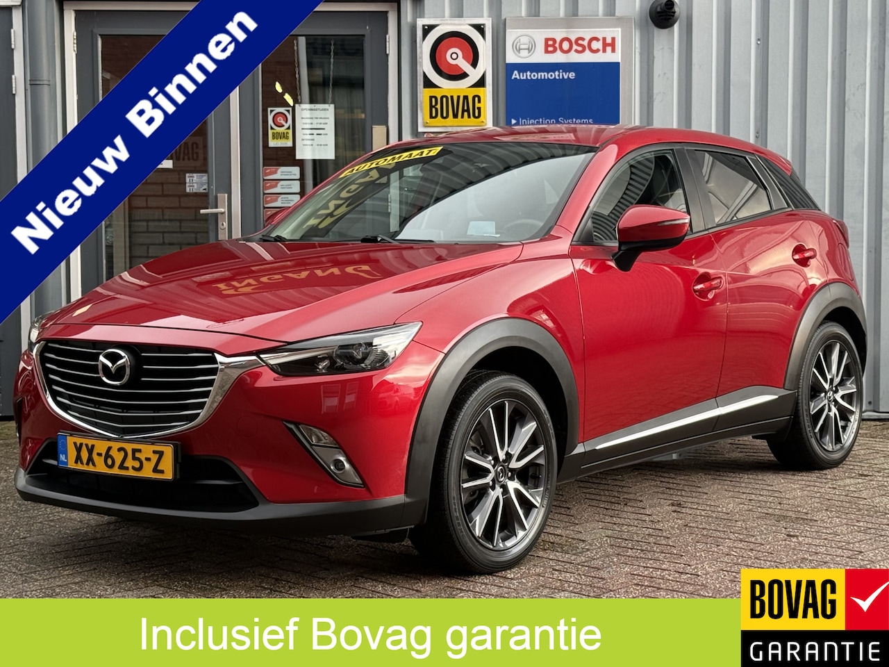 Mazda CX-3 - 2.0 SkyActiv-G 120 GT-M | AUTOMAAT | TREKHAAK | CAMERA | NAVI | LEER | - AutoWereld.nl