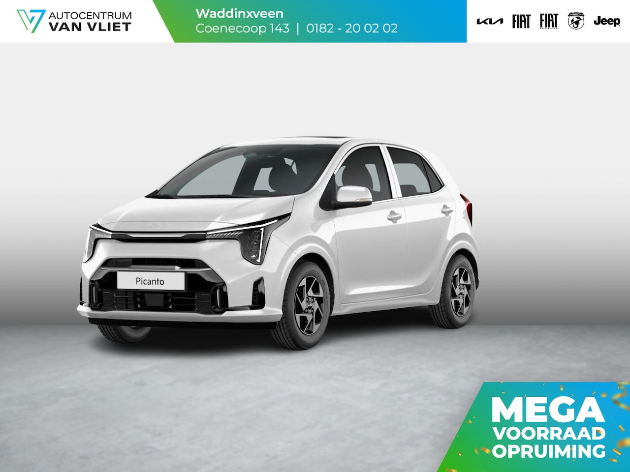 Kia Picanto - 1.0 GDi DynamicLine | Uit voorraad leverbaar | Navi | Camera | Cruise control - AutoWereld.nl