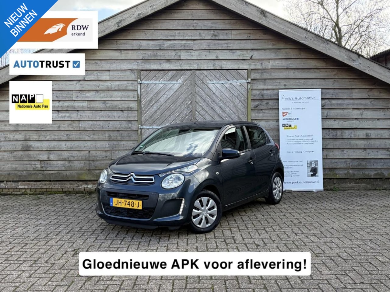 Citroën C1 - 1.0 e-VTi Feel | Climate | Elektrische ramen | Onderhouden | NAP | Nieuwe APK | Super!! - AutoWereld.nl