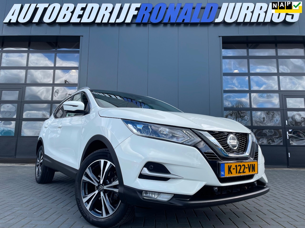 Nissan Qashqai - 1.3 DIG-T Design Edition NL.Auto/360Camera/Trekhaak/Panoramadak/Cruise/1Ste Eigenaar/Deale - AutoWereld.nl