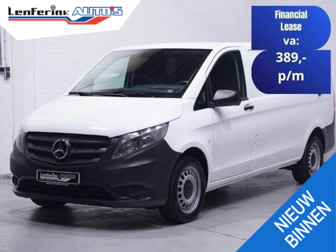 Mercedes-Benz Vito - 119 CDI 190 pk Extra Lang 4Matic 4x4 Aut. Airco, Cruise Control, Camera, PDC V+A, 3-Zits - AutoWereld.nl