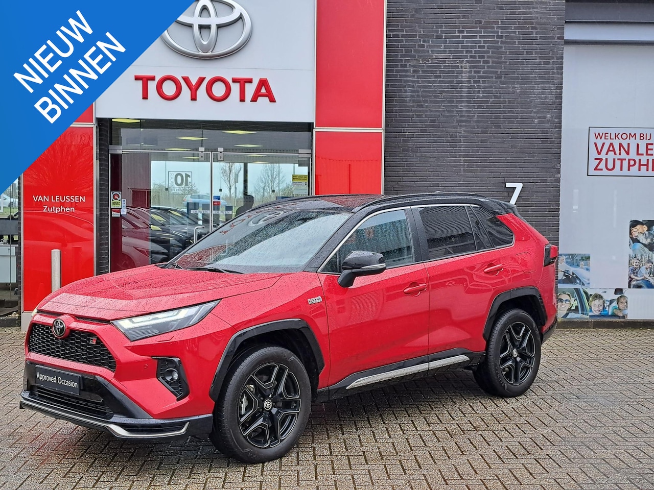 Toyota RAV4 - 2.5 Plug-in Hybrid AWD GR SPORT 360 CAMERA PDC BLIND SPOT BI-TONE CAMERA BINNENSPIEGEL - AutoWereld.nl