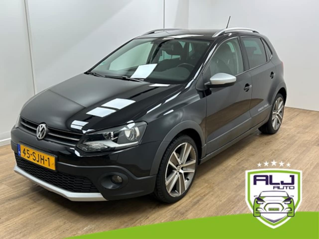 Volkswagen Polo - Occasion 1.4-16V Cross | Zwart | Tweedehands Volkswagen Polo Cross | Airco | Bluetooth aud - AutoWereld.nl