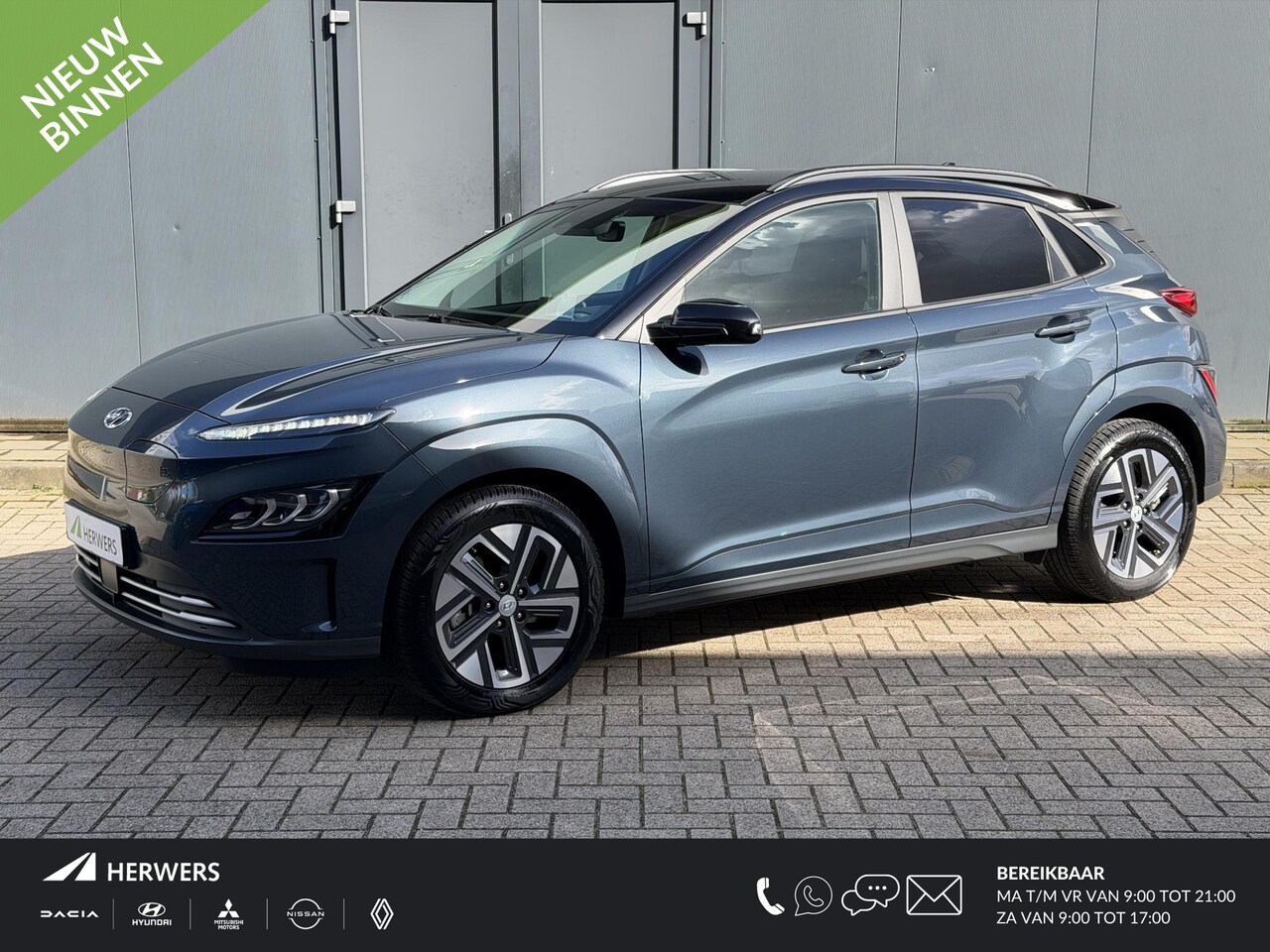 Hyundai Kona Electric - EV Premium 64 kWh / Afneembare Trekhaak / Head Up Display / All Season Banden / Stoelverwa - AutoWereld.nl