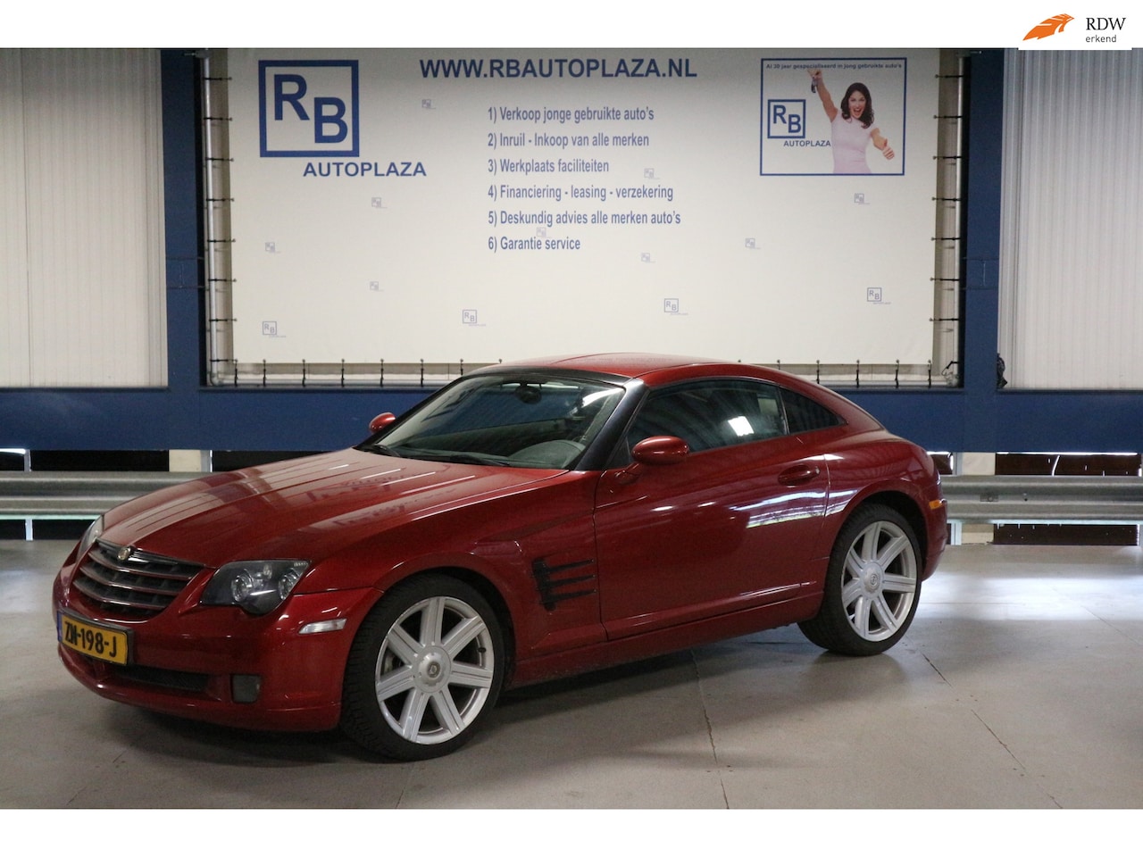 Chrysler Crossfire - 3.2 V6 / AUT / LEER + STOELVERWARMING + STOER ! ! ! ! - AutoWereld.nl