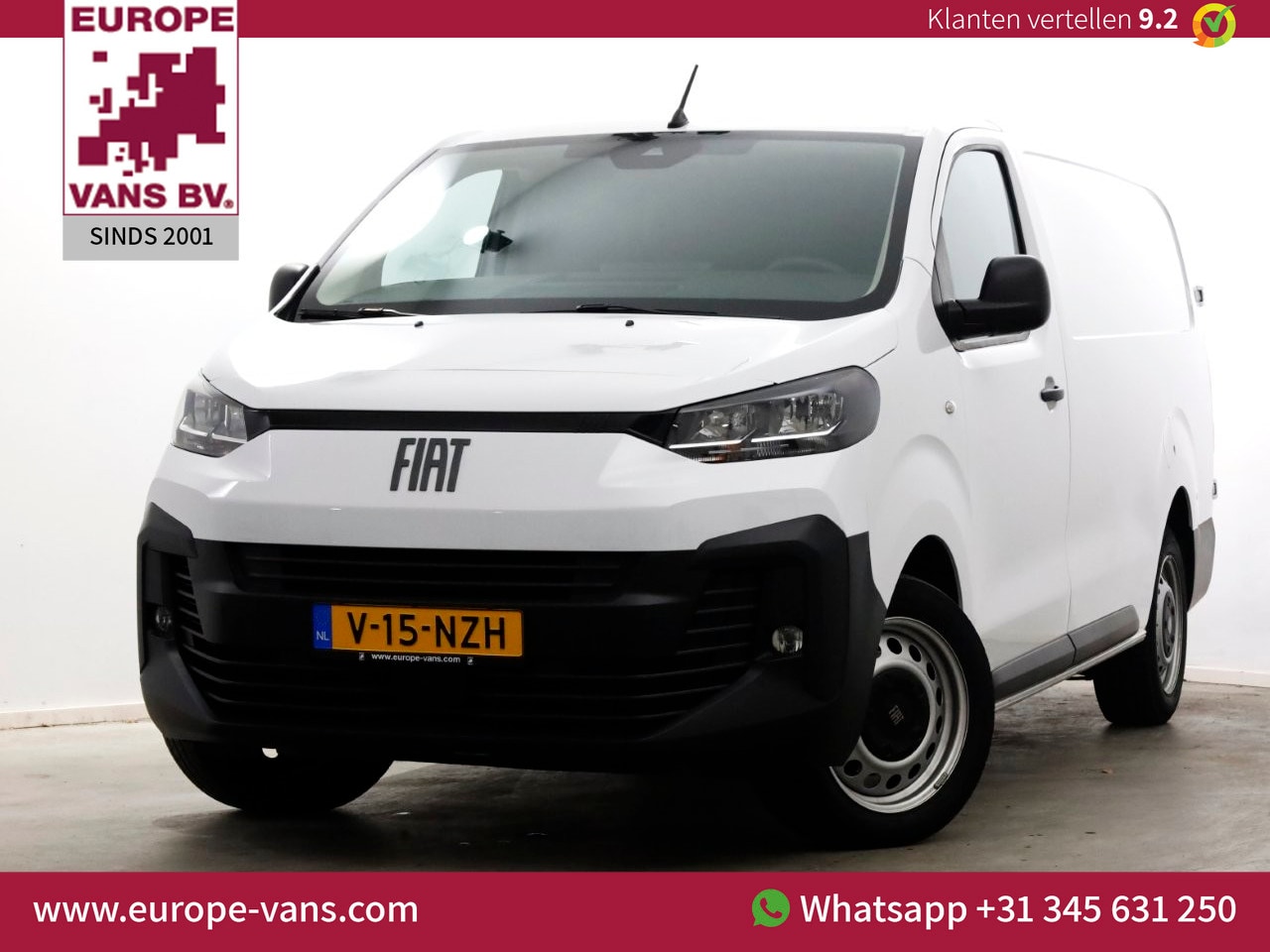 Fiat Scudo - 2.0 Diesel 145pk Automaat L3 Airco/Navi/Camera 09-2024 - AutoWereld.nl
