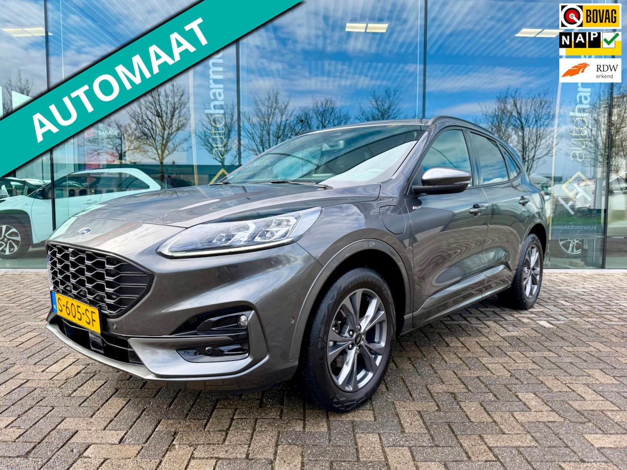 Ford Kuga - 2.5 PHEV ST-Line X 2.5 PHEV ST-Line X, 1e eigenaar, NAP, Driver Assistance + Winter Pack - AutoWereld.nl