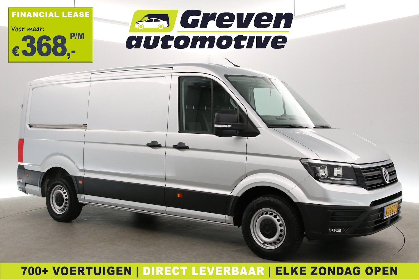 Volkswagen Crafter - 2.0 TDI 140PK L3H2 | Airco | Cruise | Carplay | 3 Zits | Parkeersens. | Navi - AutoWereld.nl