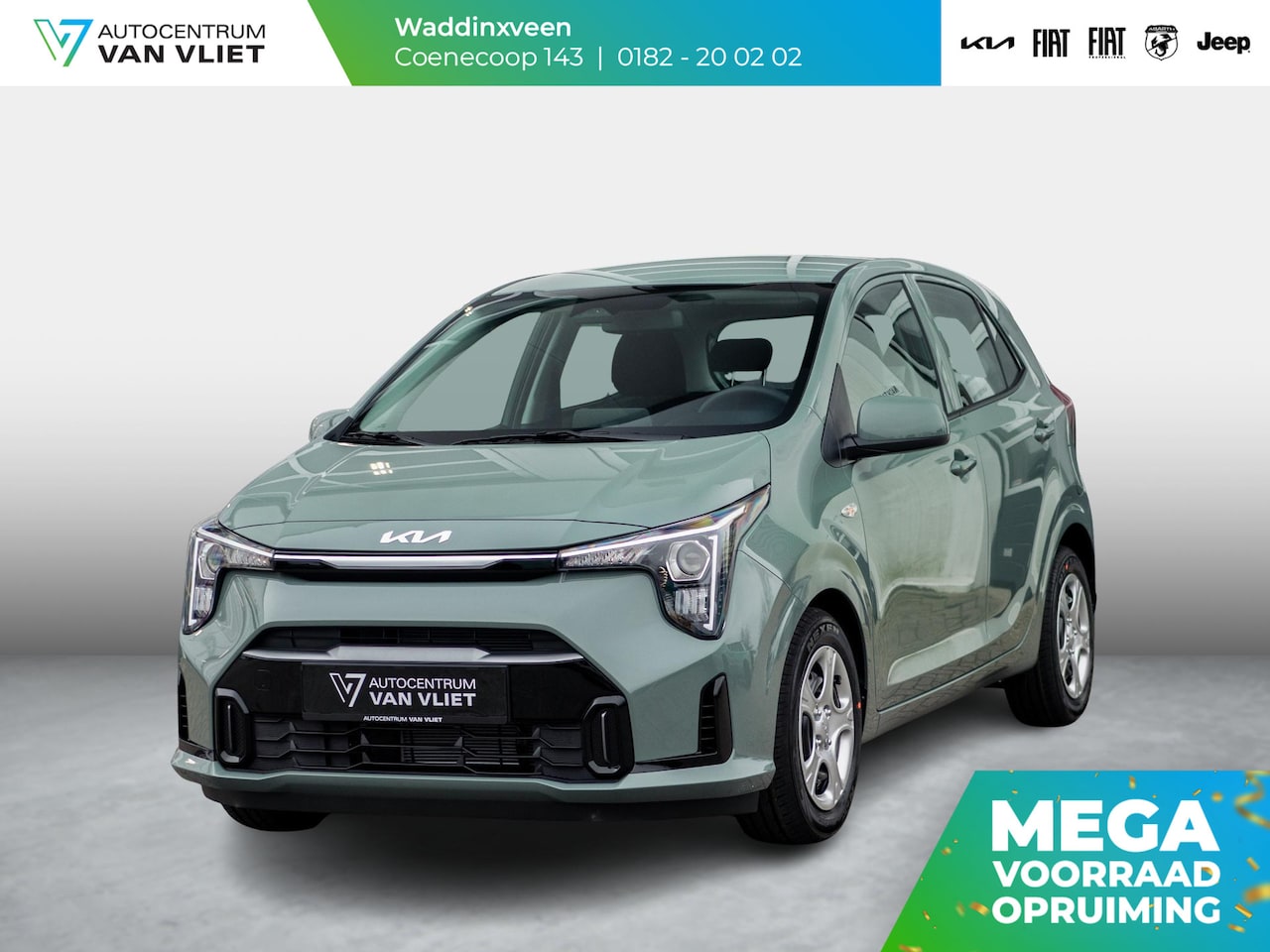 Kia Picanto - 1.0 GDi DynamicLine | Uit voorraad leverbaar | Navi | Camera | PDC | Cruise - AutoWereld.nl
