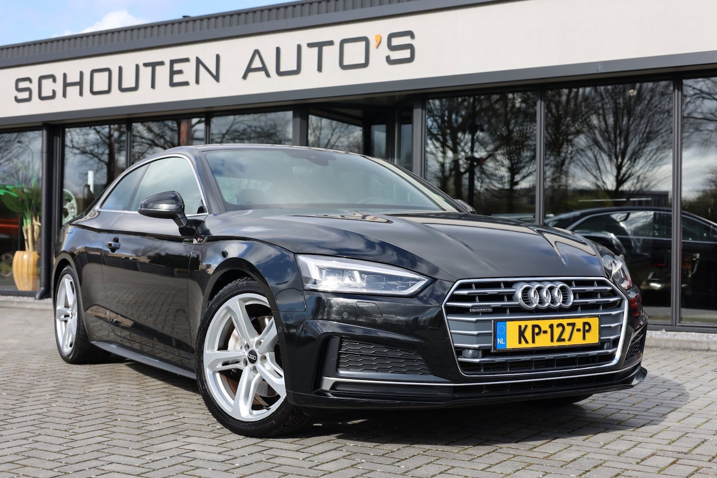 Audi A5 Coupé - 2.0 TFSI Quattro Sport Pro Line S Aut. | B&O | Leder | HUD | 19"LMV - AutoWereld.nl