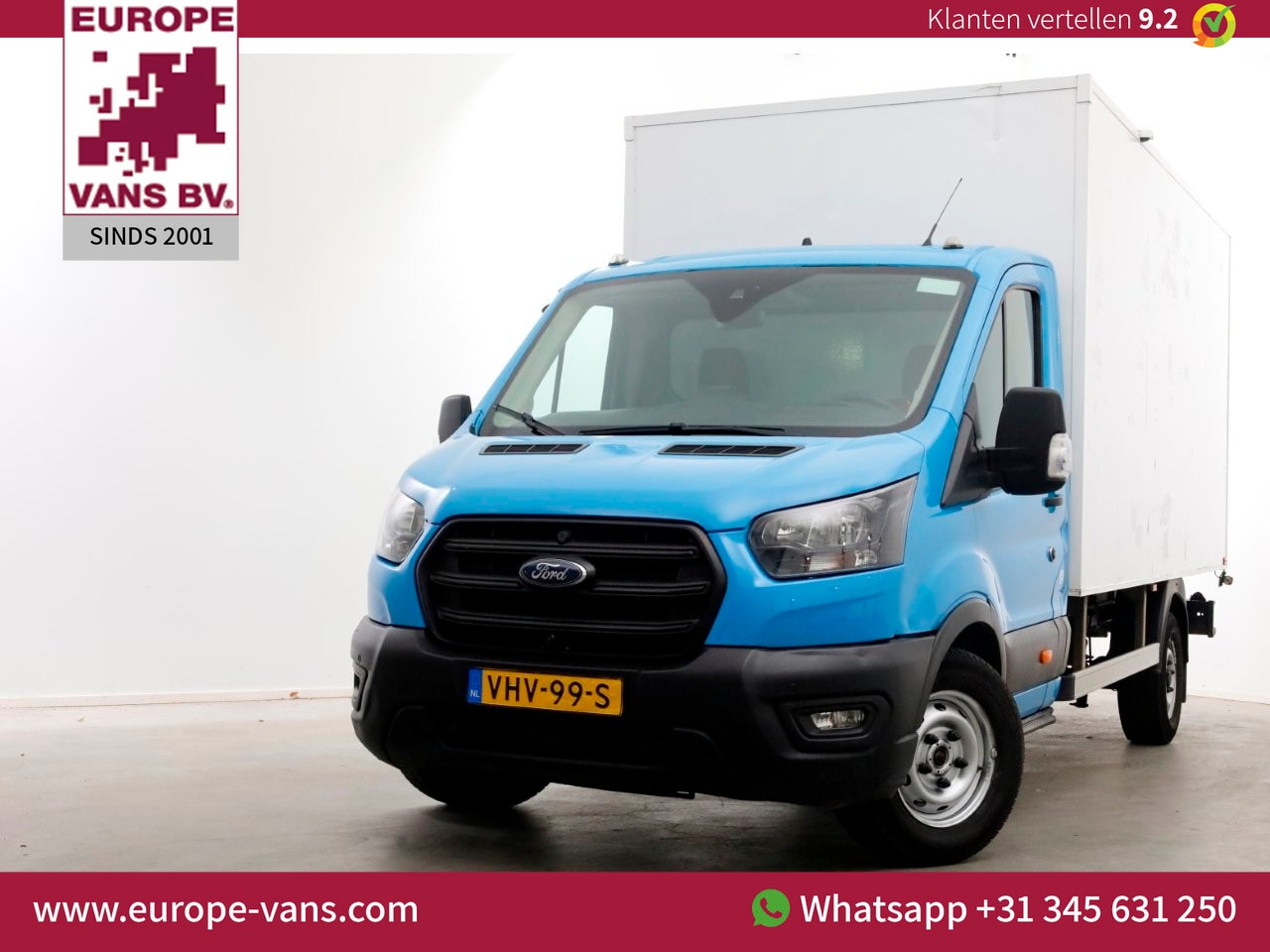 Ford Transit - 350 2.0 TDCI 130pk E6 Bakwagen met achterdeuren 2 Persoons 12-2020 - AutoWereld.nl