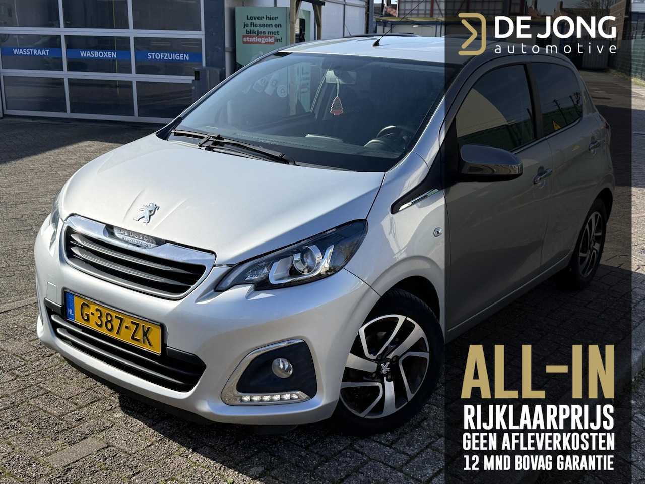 Peugeot 108 - 1.0 e-VTi Allure ALL-INRIJKLAARPRIJS/Camera/Climate Controle/Touchscreen/Lage kilometersta - AutoWereld.nl