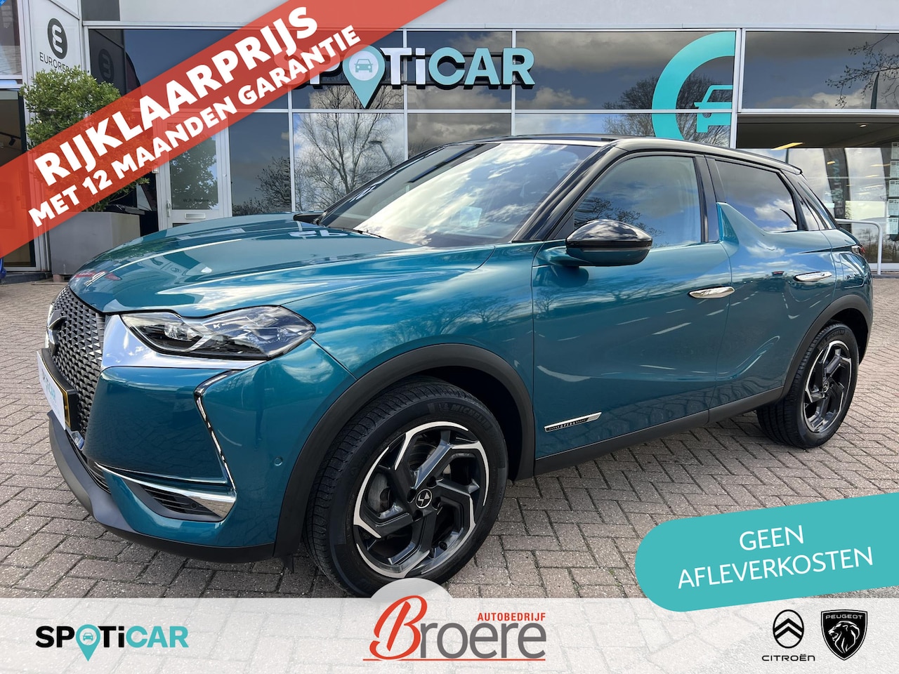 DS 3 Crossback - 1.2 Turbo 130 pk Grand Chic Opera EAT-8 Automaat Adaptive cruise control - AutoWereld.nl