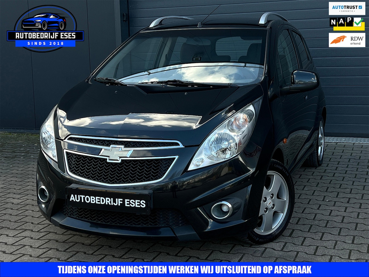 Chevrolet Spark - 1.2 16V LT |MF-STUUR|CLIMATE|PDC|SPORT|ELEKT - AutoWereld.nl