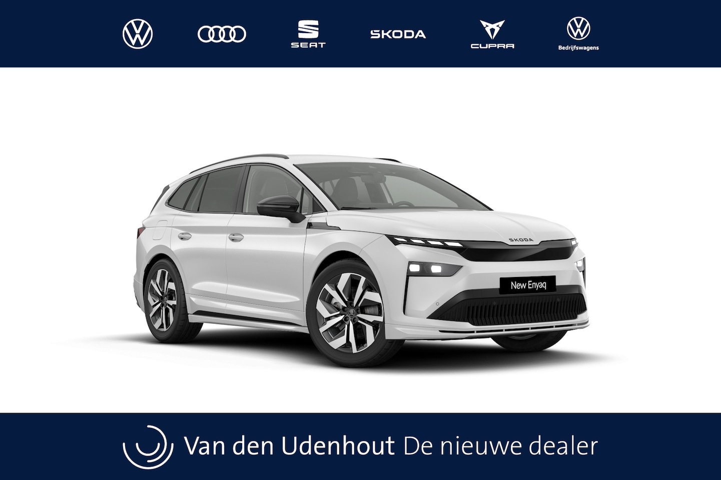 Skoda Enyaq iV - 85 Elektromotor 286 1AT Sportline Automaat - AutoWereld.nl