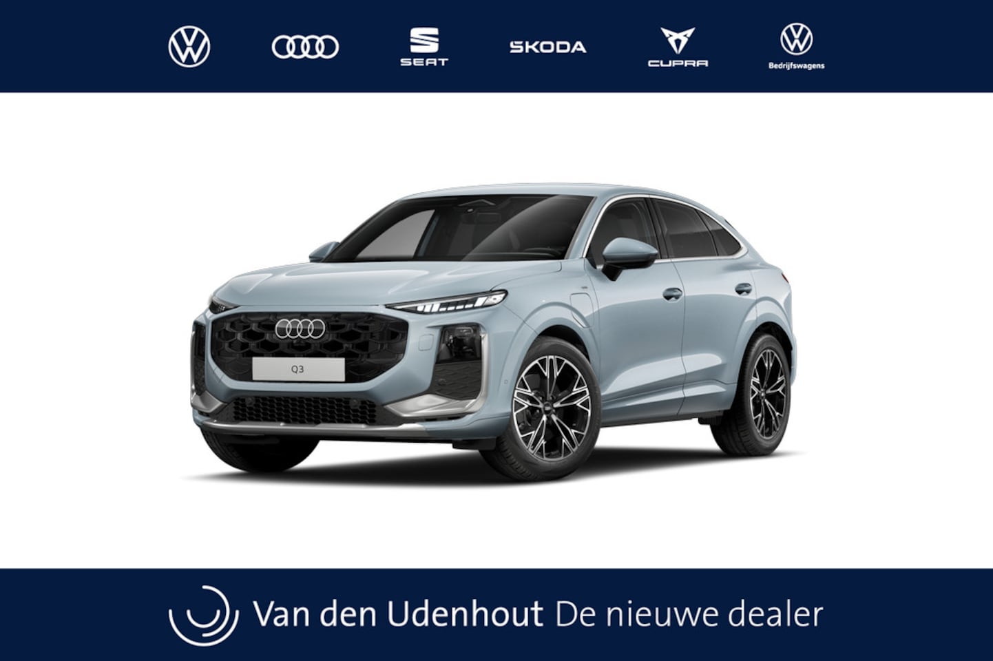 Audi Q3 Sportback - e-hybrid 272 S tronic S edition Automaat | Grootlichtassistent | Ledkoplampen, ledachterli - AutoWereld.nl