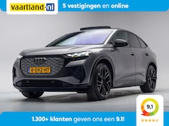 Audi Q4 Sportback e-tron - 50 quattro 299pk S edition 77 kWh 3-fase [ Panorama Leder Sonos Head-up ]