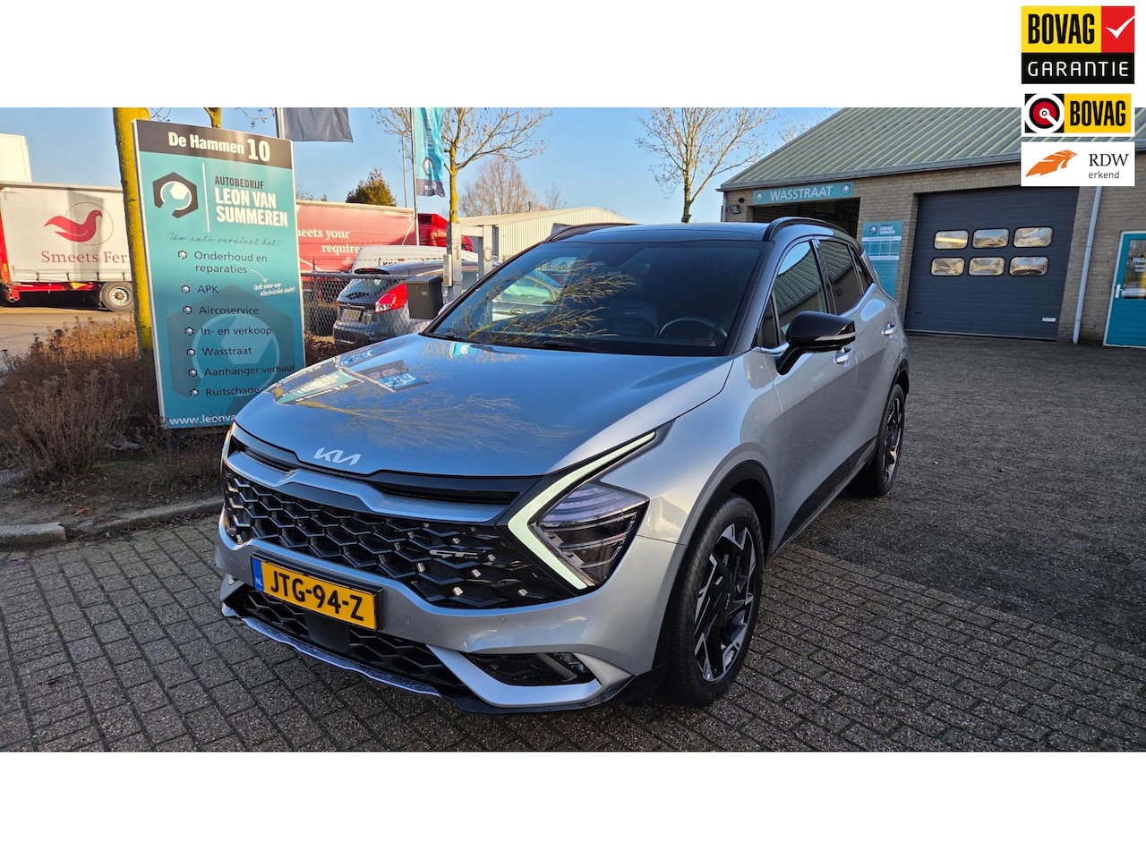 Kia Sportage - -1.6 TGDI MHEV GT-Line 4WD l Automaat l 360 camera l Pano l Dealer onderhouden l Dodehoek - AutoWereld.nl
