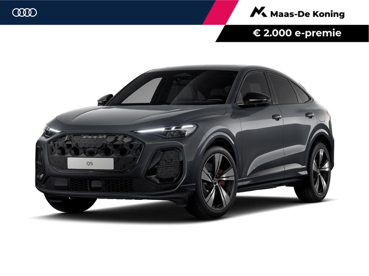 Audi Q5 Sportback - e-hybrid quattro S edition Competition 367 PK · Stoelventilatie · Glazen panoramadak · B&O - AutoWereld.nl