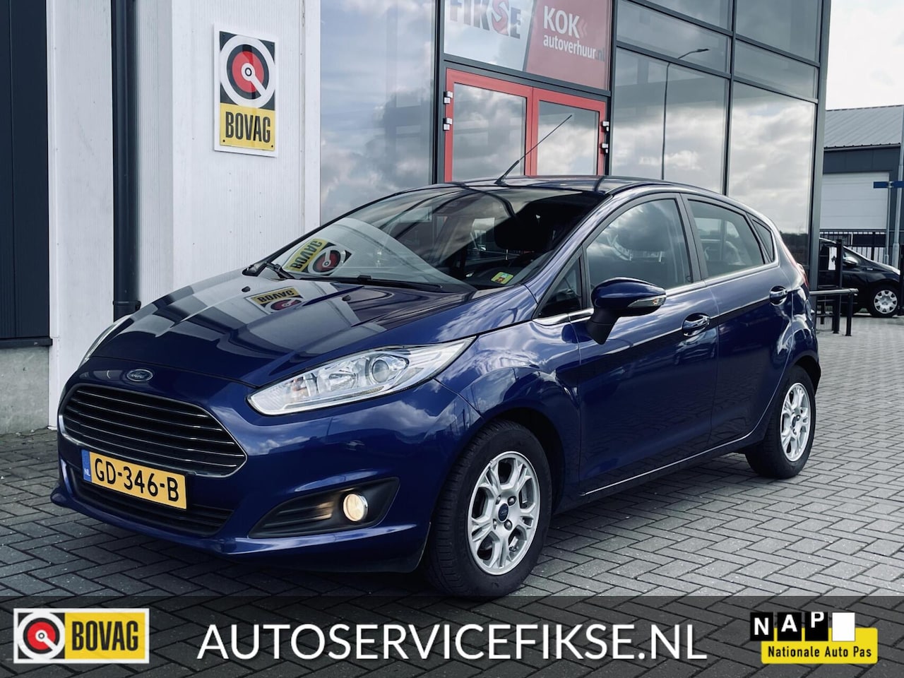 Ford Fiesta - 1.5 TDCi TITANIUM|CLIMA & CRUISE|PDC|TREKHAAK - AutoWereld.nl