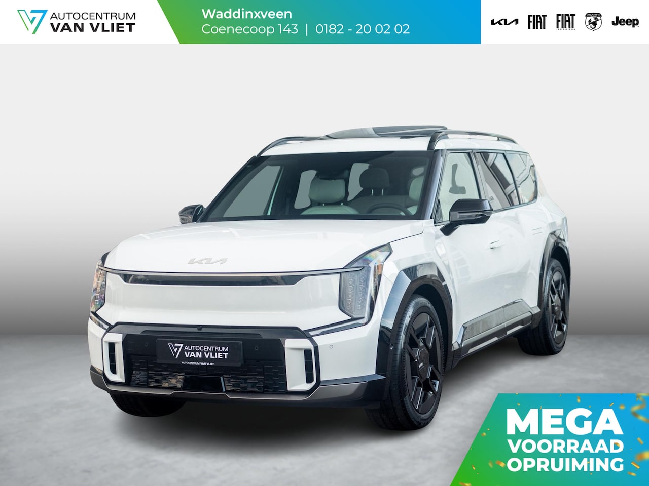 Kia EV9 - GT-Line AWD 99.8 kWh | Levering uit voorraad | 7-Pers. | 21" | Head-Up | Stoel-/Stuurverwa - AutoWereld.nl