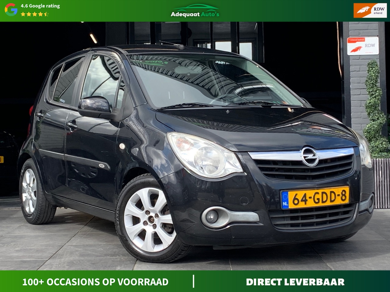 Opel Agila - 1.2 Enjoy|2e eig|Airco|El.Ramen|APK - AutoWereld.nl