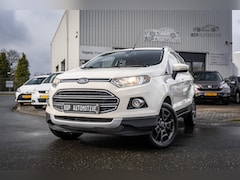Ford EcoSport - 1.0 EcoBoost Titanium ✔️Lage KM stand| Leer | Trekhaak | Keyless