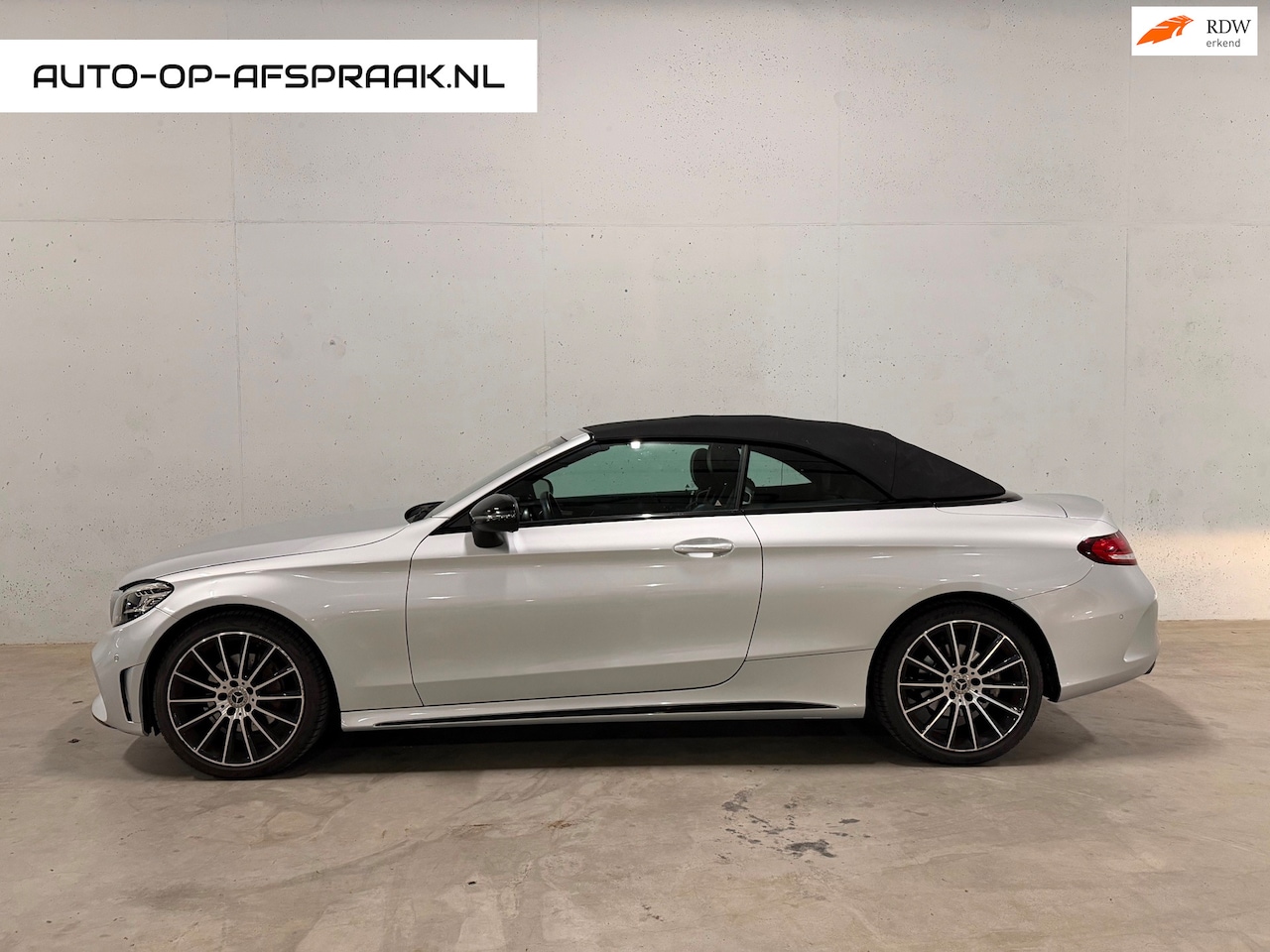 Mercedes-Benz C-klasse Cabrio - 180 AMG BTW 21% Leer Facelift Navi Camera - AutoWereld.nl