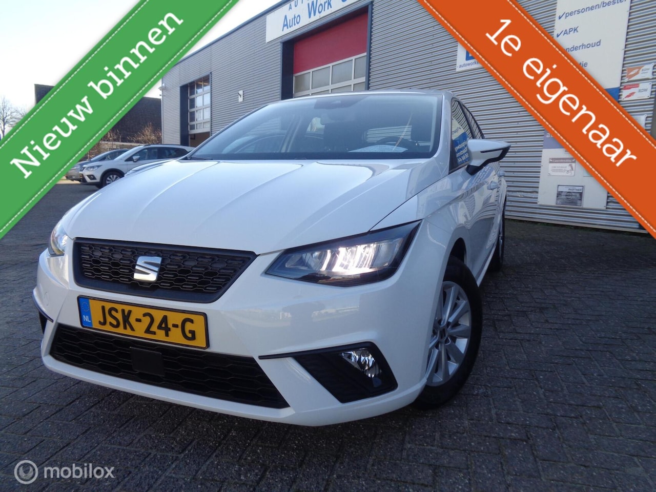 SEAT Ibiza - 1.0 MPI Reference/Airco/LED/PDC/Carplay/Lm velgen/1st eig/Slechts 48000km/nieuw model! - AutoWereld.nl