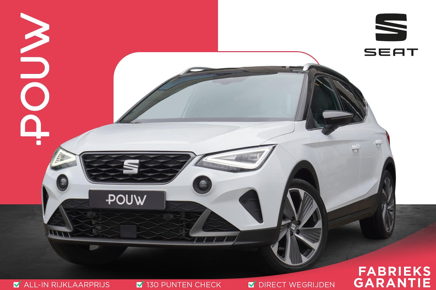 SEAT Arona - 1.0 TSI 110pk DSG FR Business Connect | Stoelverwarming | Beats Audio | Park Assist | Adap - AutoWereld.nl