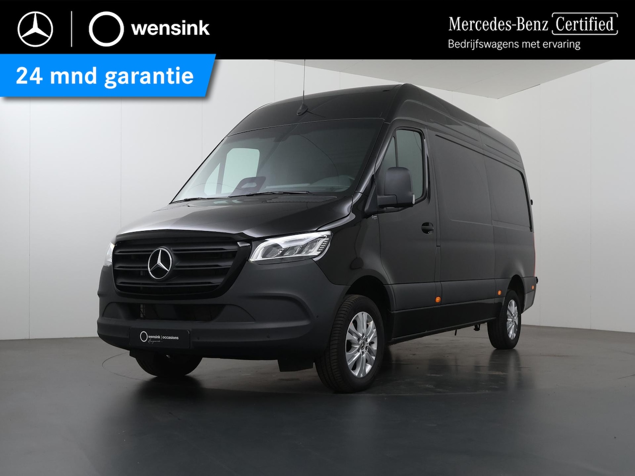 Mercedes-Benz Sprinter - 319 CDI 190 PK | L2 H2 | AUTOMAAT | PRO | LED | KUNSTLEDER ZWART BEKLEDING | CAMERA | BETI - AutoWereld.nl