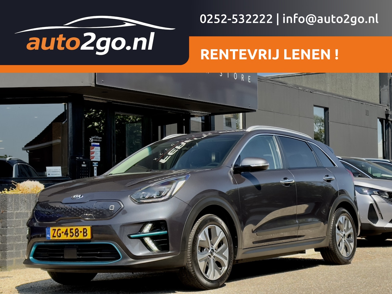 Kia e-Niro - EXECUTIVE 64 KWH AUTOM. VOL-LEDER NAVI CAMERA AIRCO LED LMV PDC - AutoWereld.nl