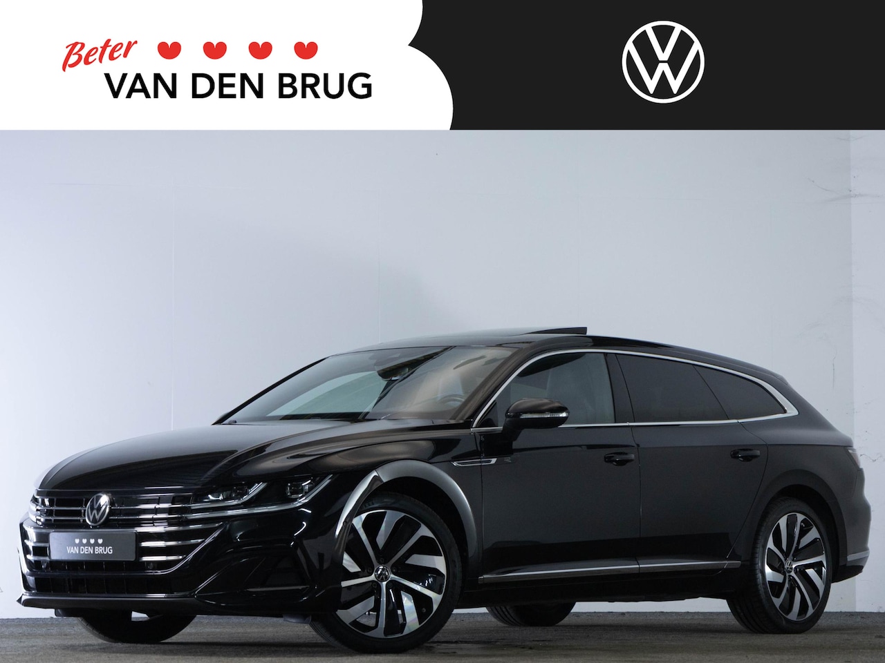 Volkswagen Arteon Shooting Brake - R-Line 1.4 TSI eHybrid 218 PK | IQ Matrix LED | Leder | Trekhaak | DCC | Panoramadak | Sto - AutoWereld.nl