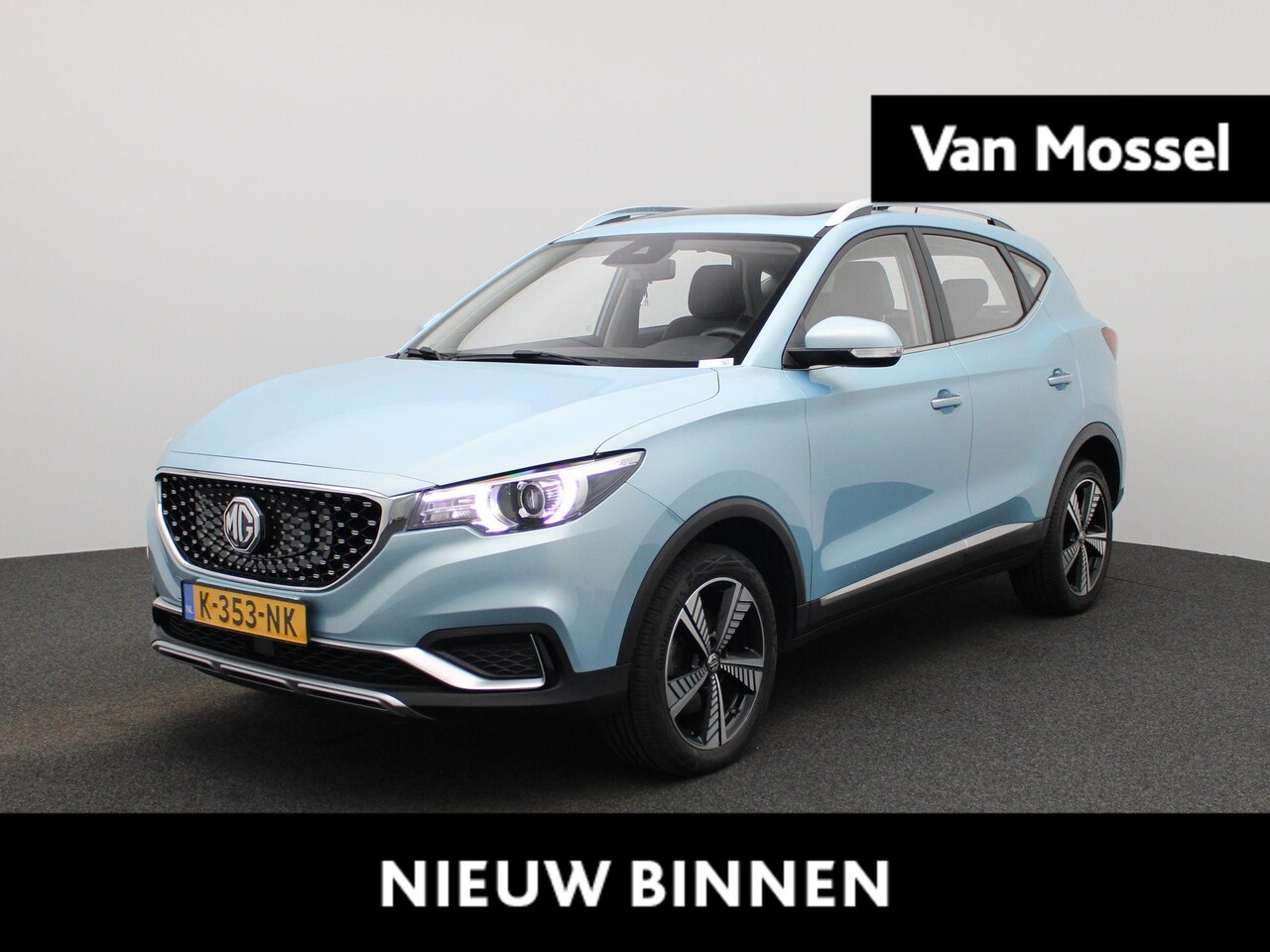 MG ZS - Luxury 45 kWh | Panoramadak | Lederen Bekleding | Stoelverwarming | Camera | Navigatie | - AutoWereld.nl