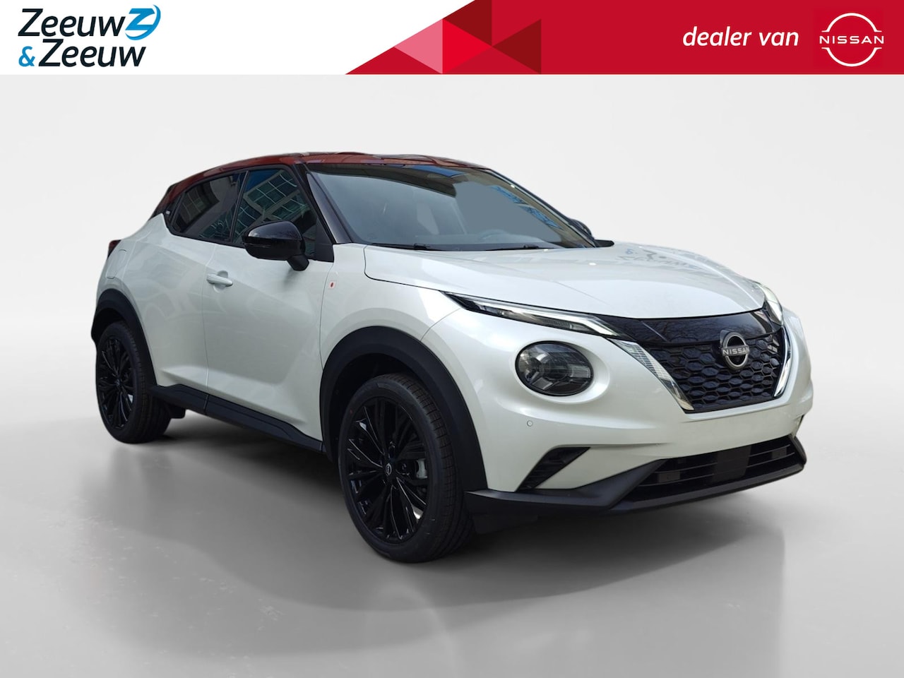 Nissan Juke - 1.6 Hybrid Red-line Edition | BEPERKTE OPLAGE SLECHTS 25 STUKS! | OP=OP| Stoel/stuur en vo - AutoWereld.nl