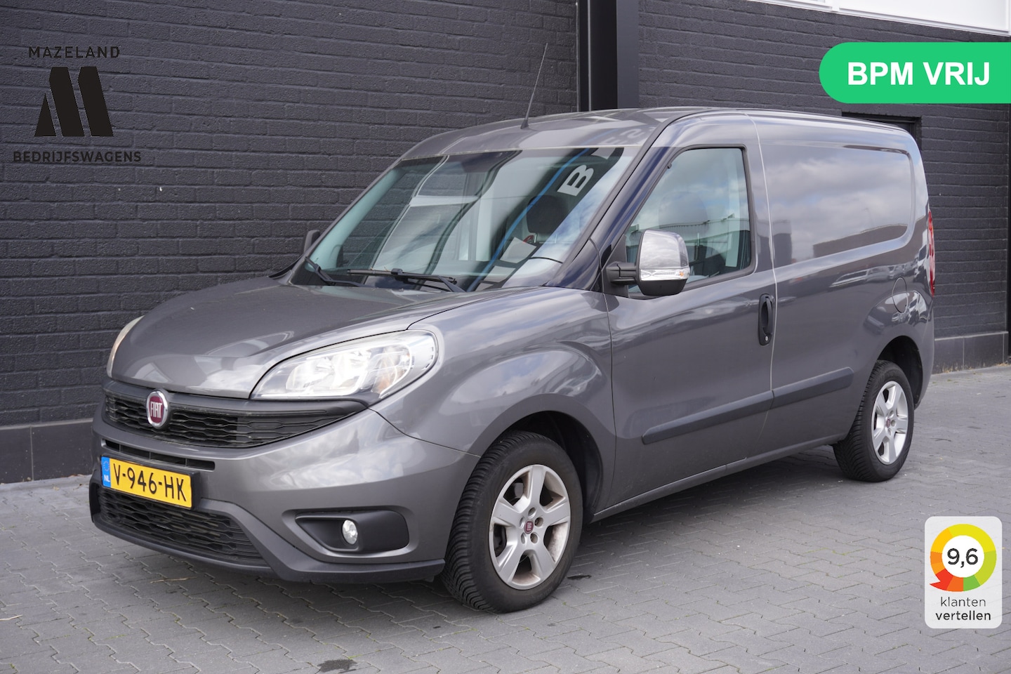 Fiat Doblò Cargo - 1.6 MJ 105PK EURO 6 - Airco - Cruise - PDC - € 8.950,- Excl. - AutoWereld.nl