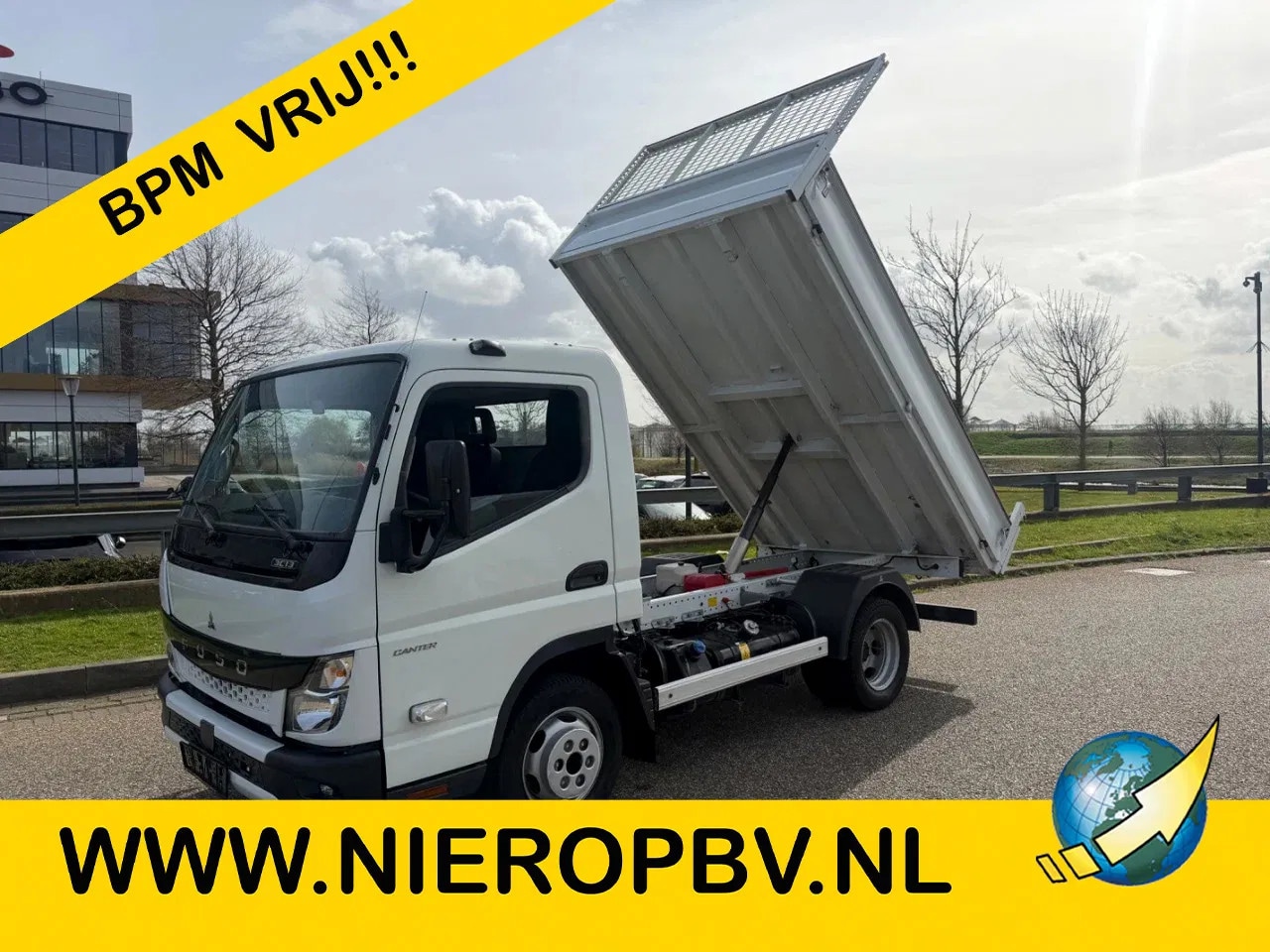 Fuso Canter - Mitsubishi 3C13 Kipper Airco Trekhaak 25000KM BPM VRIJ - AutoWereld.nl