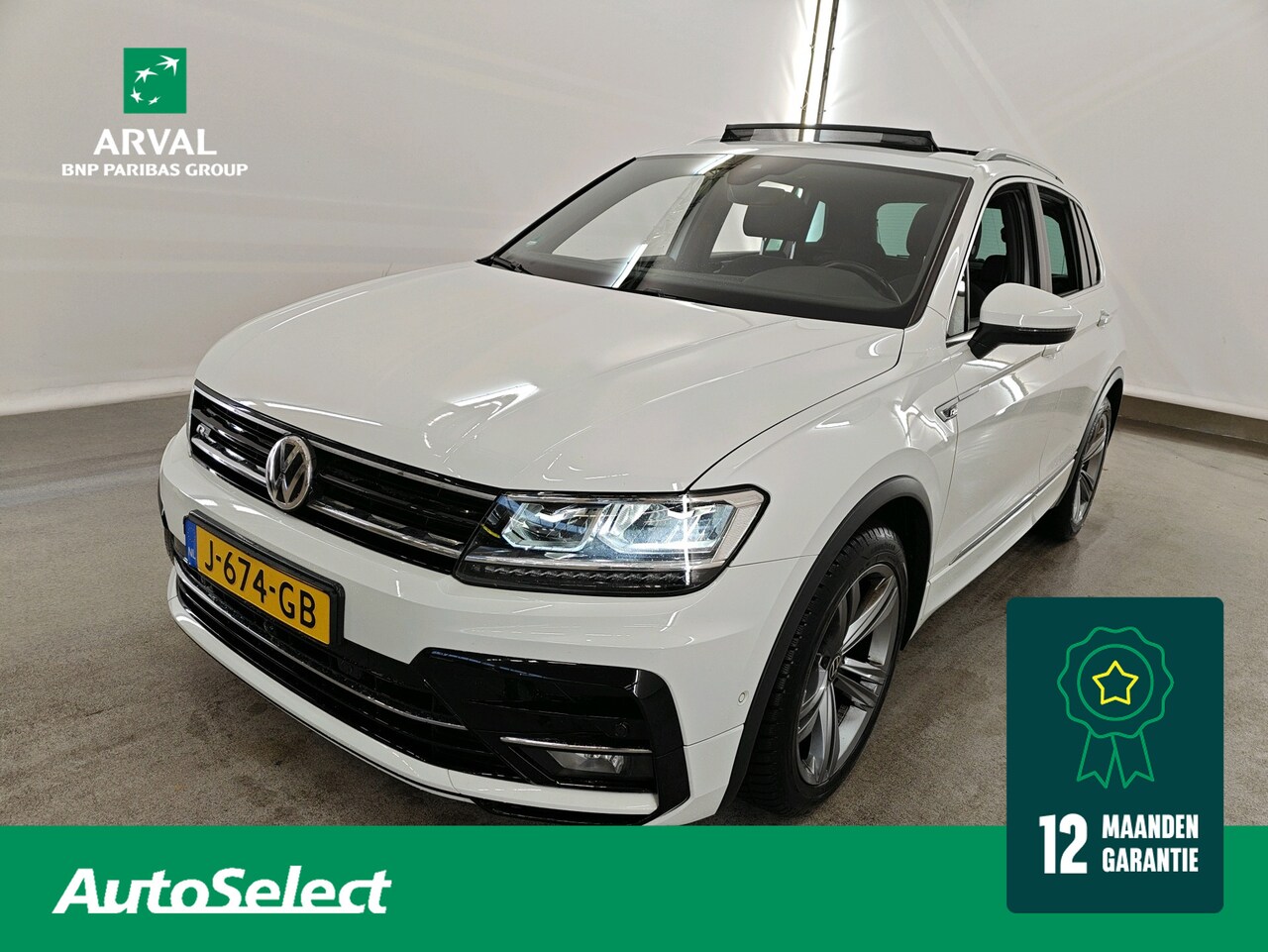 Volkswagen Tiguan - 1.5 TSI 150pk Automaat Highline Business R | Panoramadak | Trekhaak | Winter & Advance pak - AutoWereld.nl