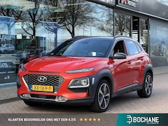 Hyundai Kona - 1.0T Premium 120PK | HUD | Navigatie | Stoel-verwarming en ventilatie | Leder | 1ste eigen