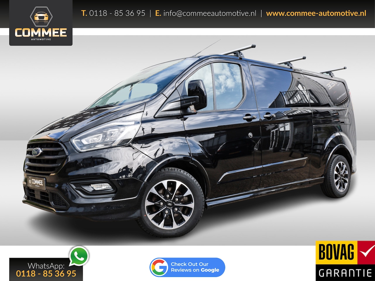 Ford Transit Custom - 320 2.0 TDCI L2H1 Sport ACC I 2xschuifdeur I CAM I Trekhaak - AutoWereld.nl