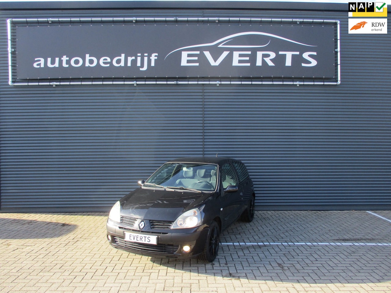 Renault Clio - 1.4-16V Authentique Comfort Airco 16 icnh sportvelgen all season lange apk sportieve auto - AutoWereld.nl