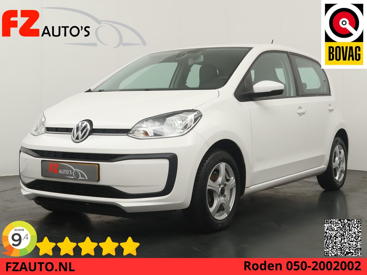 Volkswagen Up! - 1.0 BMT move up! - Airconditioning - Radio - Bluetooth telefoonvoorbereiding - AutoWereld.nl