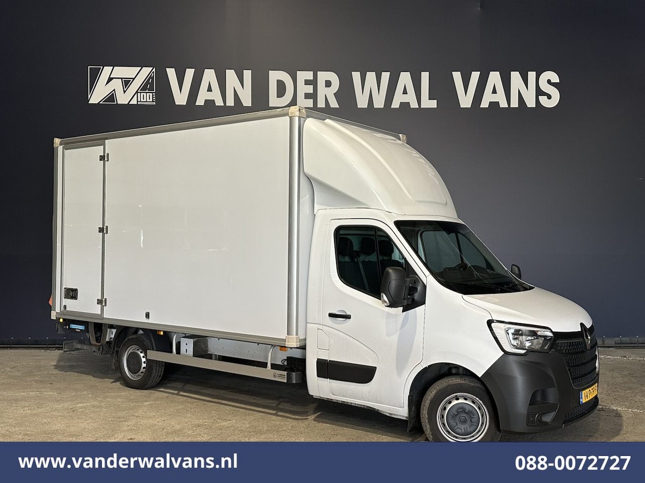 Renault Master - 2.3 dCi 146pk Bakwagen 233cm Hoog Laadklep Zijdeur Euro6 Airco | Cruisecontrol | Lat om La - AutoWereld.nl