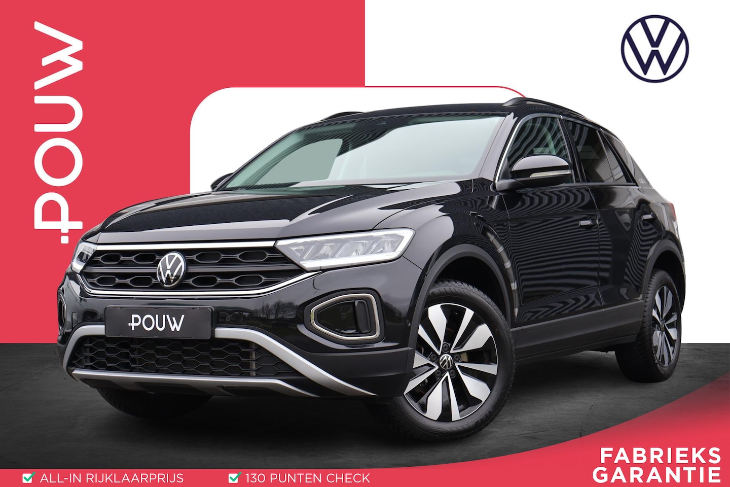 Volkswagen T-Roc - 1.0 TSI 115pk Life Edition ‘Goal’ | All Seasonbanden | CarPlay/Android Auto Draadloos - AutoWereld.nl
