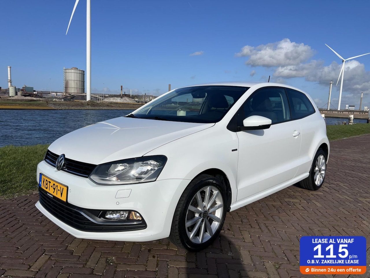 Volkswagen Polo - 1.0 Lounge 2016 AIRCO|CRUISE|PDC V+A| NW APK - AutoWereld.nl