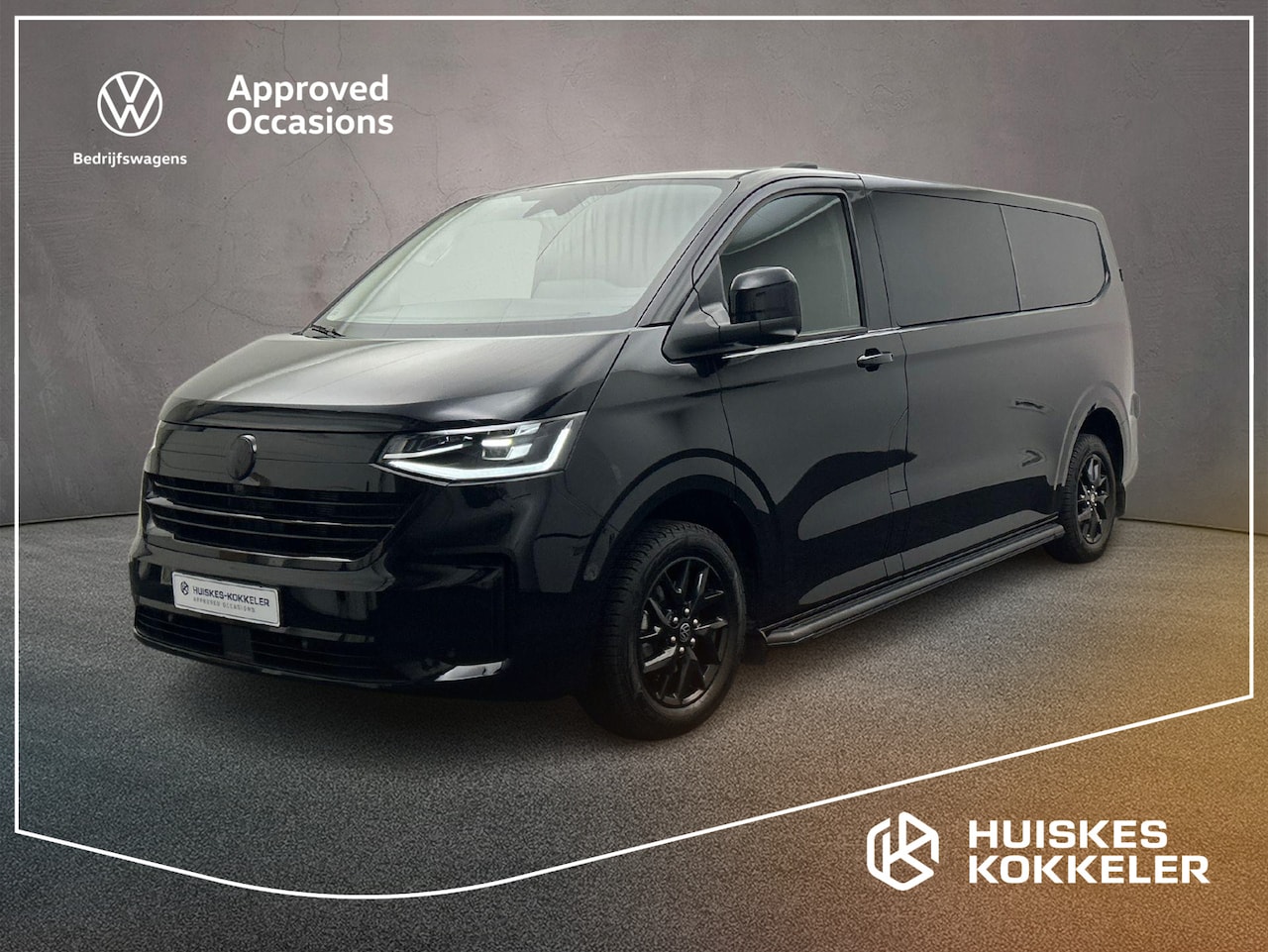 Volkswagen Transporter - 2.0 TDI 150pk Automaat L2 Dubbel Cabine Bulli | Leder | Trekhaak | 360gr Camera | Sidebars - AutoWereld.nl