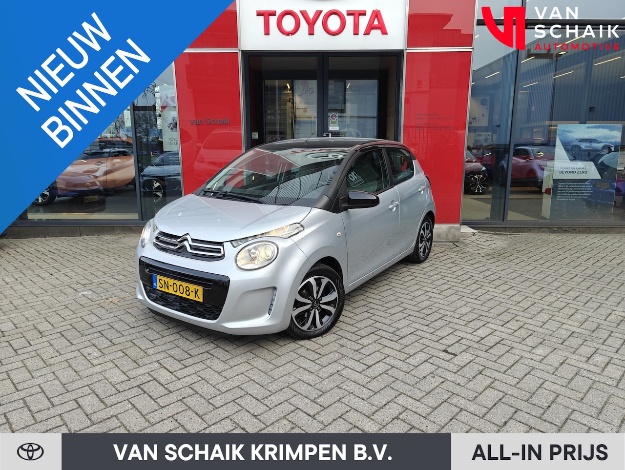 Citroën C1 - 1.0 e-VTi Shine All-seasons, Navigatie - AutoWereld.nl