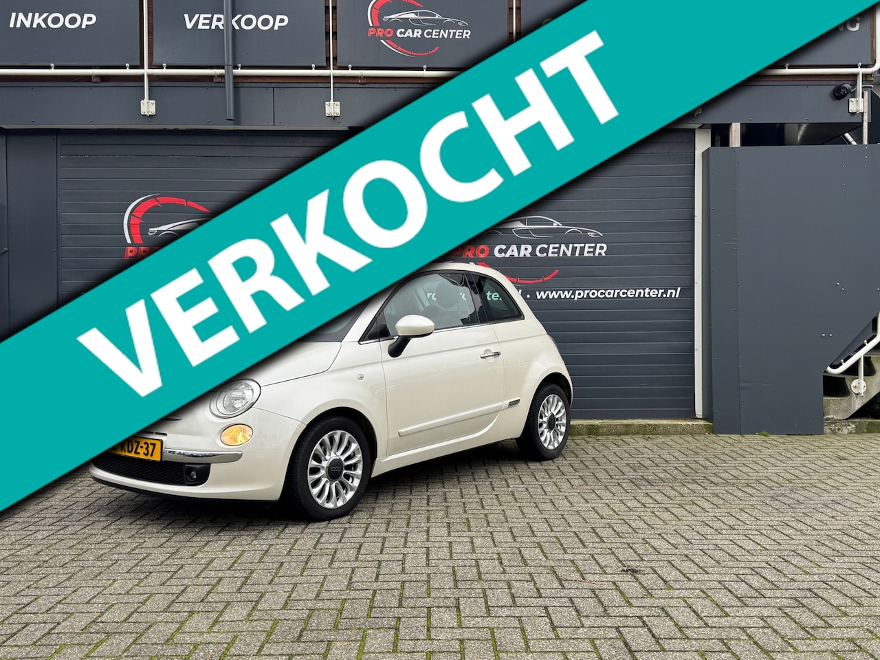 Fiat 500 - 1.0 TwinAir Lounge AIRCO|PANO|NAP|LMV|APK - AutoWereld.nl