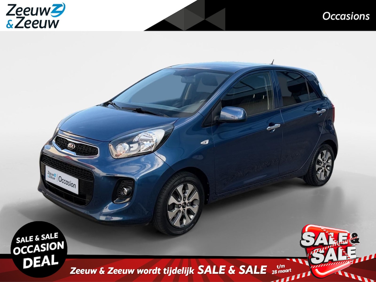 Kia Picanto - 1.0 CVVT ComfortPlusLine Navigator | Parkeer Camera | Climate Control | Navigatie | Cruise - AutoWereld.nl